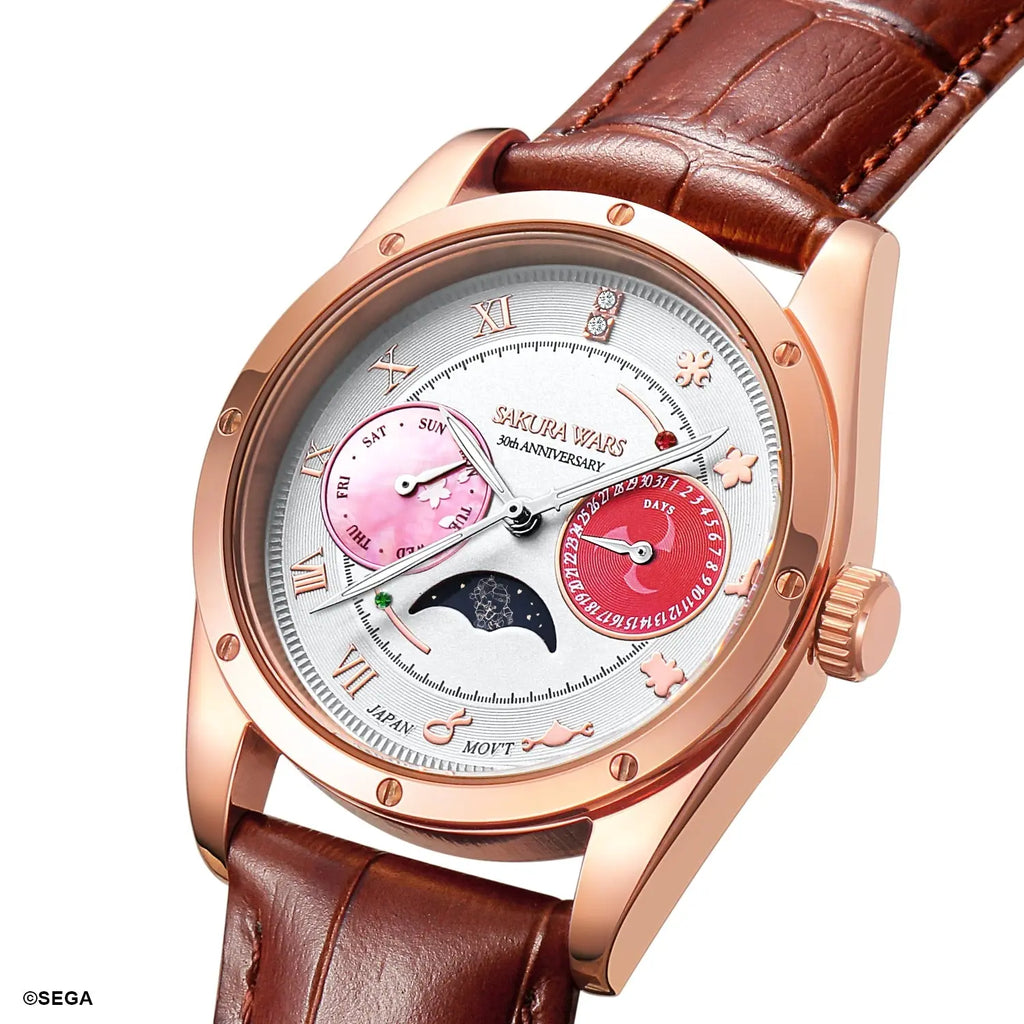 Sakura Wars 30th Anniversary Moon Phase Limited Edition Wristwatch