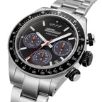 Wangan Midnight x Angel Clover WM40-BK Shima Tatsuya Blackbird 911 Model Wristwatch - The Japanese Factory
