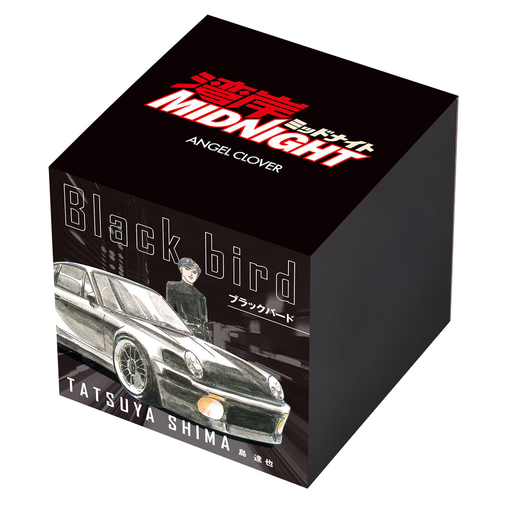 Wangan Midnight x Angel Clover WM40-BK Shima Tatsuya Blackbird 911 Model Wristwatch - The Japanese Factory