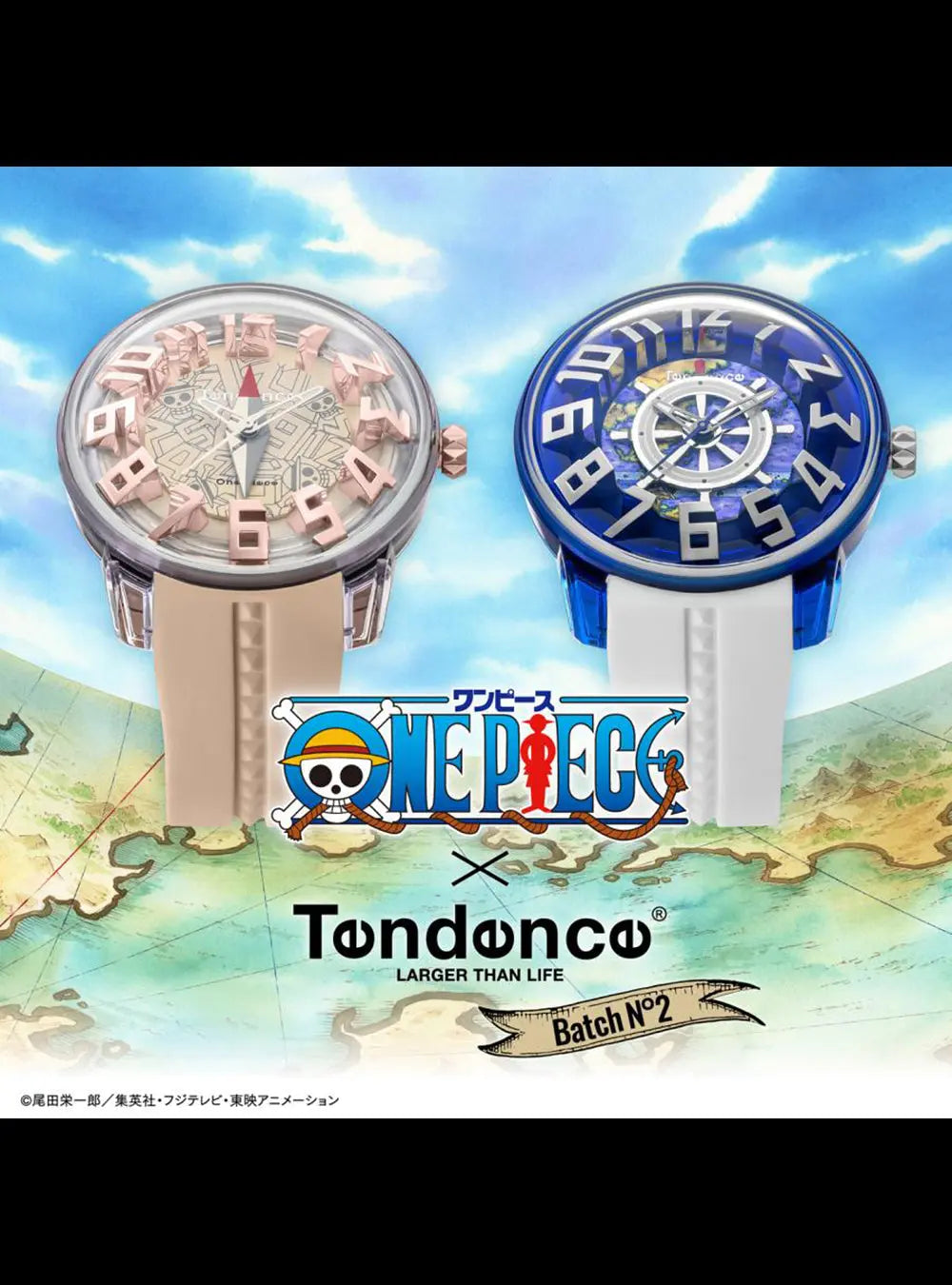 TENDENCE x ONE PIECE 1st Collection Limited Edition Wristwatch