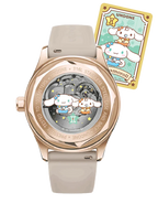 Cinnamoroll x UNDONE “Dreamy Beige” Automatic Watch – Limited Model [Pre-order for early April]