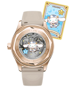 Cinnamoroll x UNDONE “Dreamy Beige” Automatic Watch – Limited Model [Pre-order for early April]