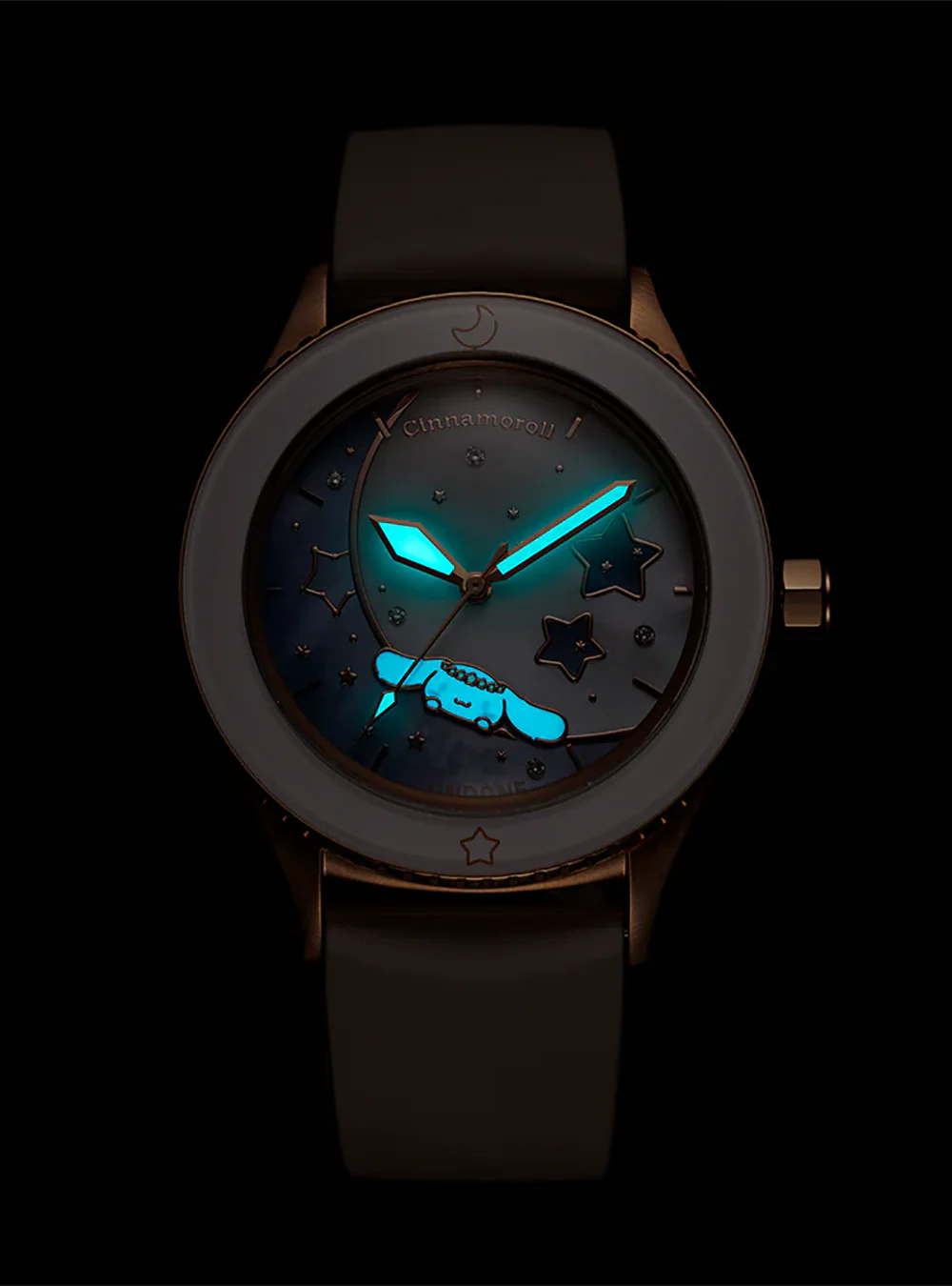 Cinnamoroll x UNDONE “Dreamy Beige” Automatic Watch – Limited Model [Pre-order for early April]