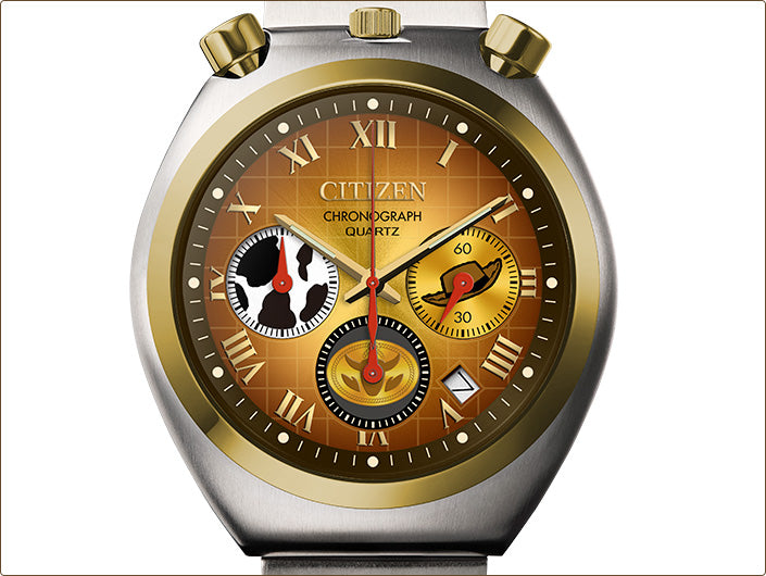 Toy Story x Citizen Woody Model Tsuno Chrono Limited Edition Wristwatch - The Japanese Factory